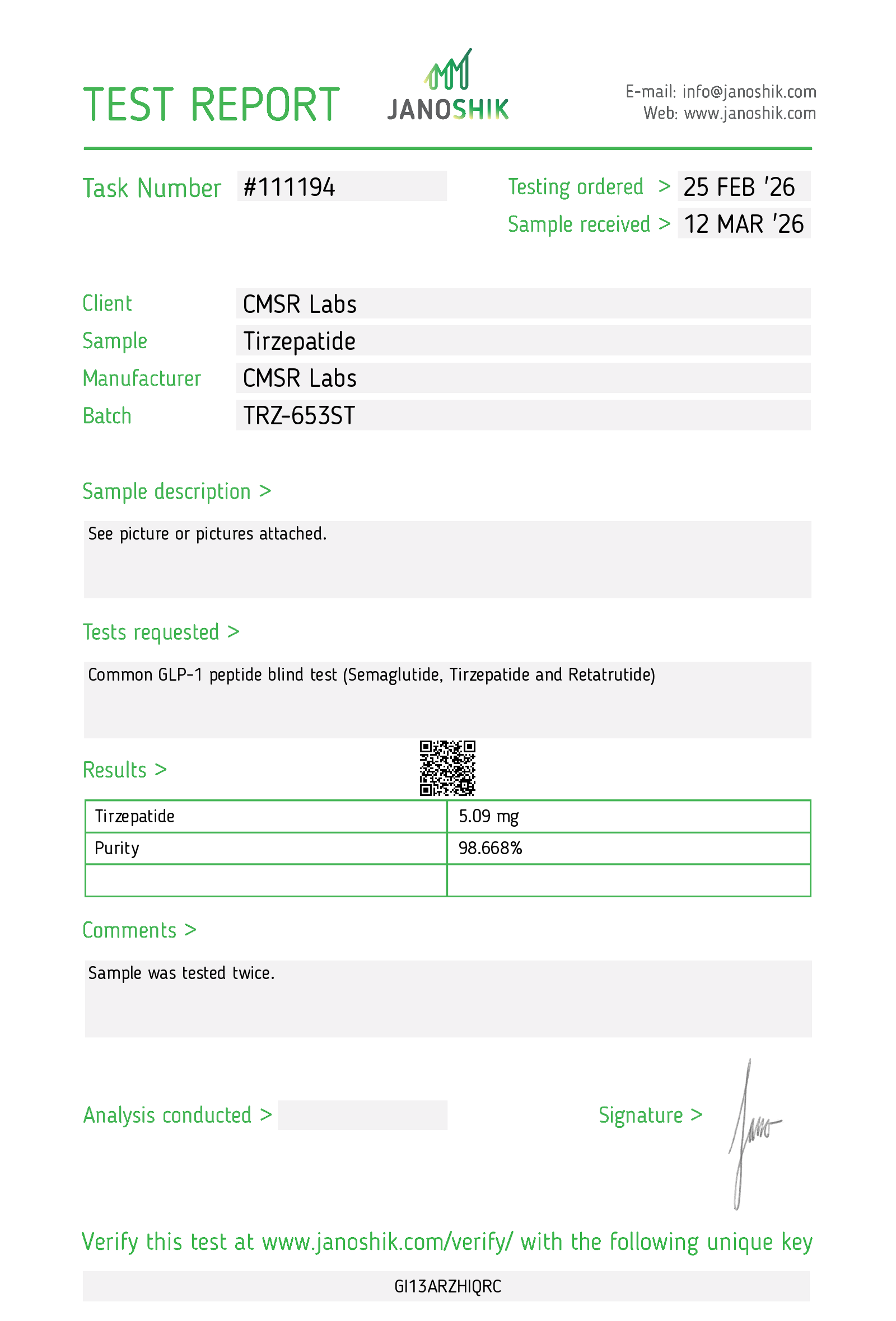 Tirzepatide- 40mg - Image 2